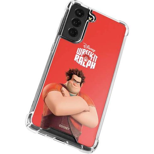 Disney Wreck-it Ralph Portrait Galaxy S21 FE Clear Case